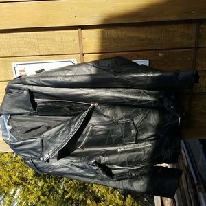 Mens xxl leather jacket